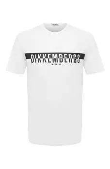 Хлопковая футболка Dirk Bikkembergs