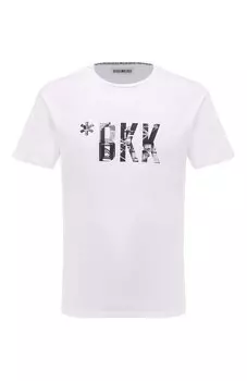 Хлопковая футболка Dirk Bikkembergs