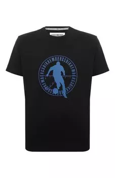 Хлопковая футболка Dirk Bikkembergs