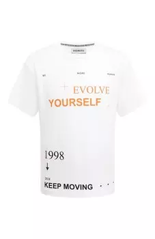 Хлопковая футболка Dirk Bikkembergs