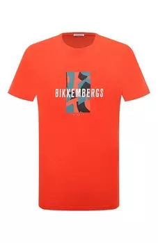 Хлопковая футболка Dirk Bikkembergs