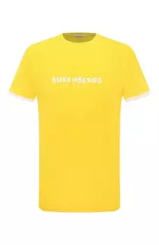 Хлопковая футболка Dirk Bikkembergs