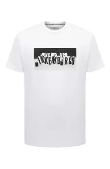 Хлопковая футболка Dirk Bikkembergs