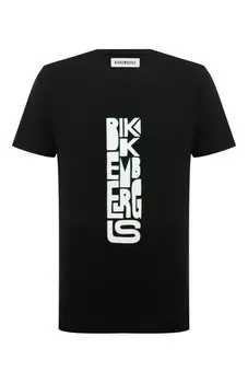 Хлопковая футболка Dirk Bikkembergs
