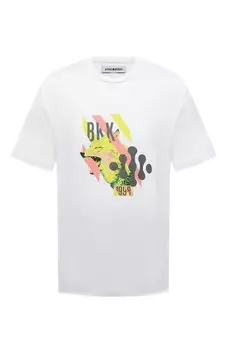 Хлопковая футболка Dirk Bikkembergs