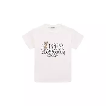 Хлопковая футболка Dolce &amp; Gabbana