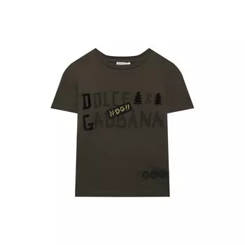 Хлопковая футболка Dolce &amp; Gabbana