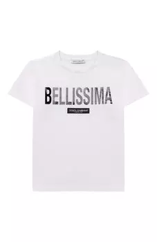 Хлопковая футболка Dolce & Gabbana