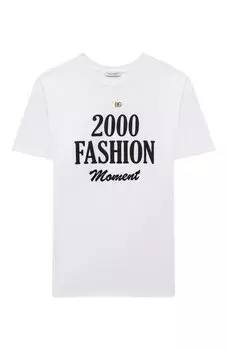 Хлопковая футболка Dolce & Gabbana