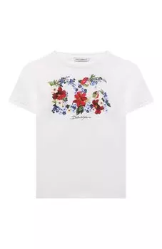 Хлопковая футболка Dolce & Gabbana