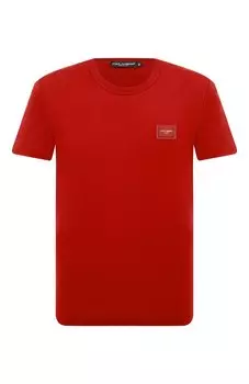 Хлопковая футболка Dolce & Gabbana