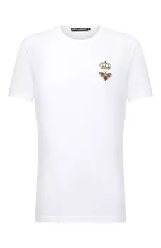Хлопковая футболка Dolce & Gabbana