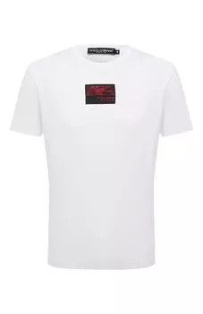 Хлопковая футболка Dolce & Gabbana