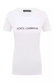 Хлопковая футболка Dolce & Gabbana