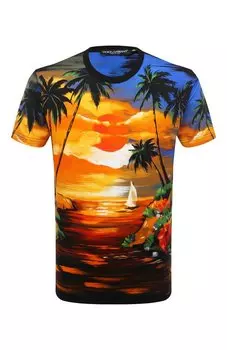 Хлопковая футболка Dolce & Gabbana