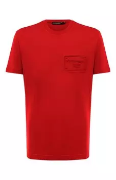 Хлопковая футболка Dolce & Gabbana