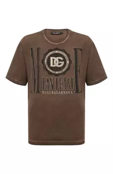 Хлопковая футболка Dolce & Gabbana