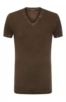 Хлопковая футболка Dolce & Gabbana