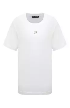 Хлопковая футболка Dolce & Gabbana