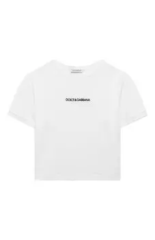Хлопковая футболка Dolce & Gabbana