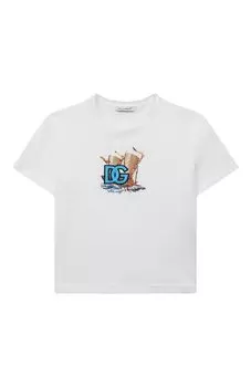 Хлопковая футболка Dolce & Gabbana