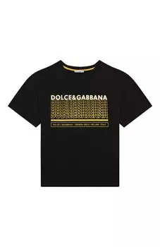 Хлопковая футболка Dolce & Gabbana