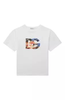 Хлопковая футболка Dolce & Gabbana