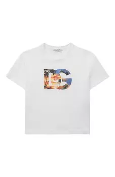 Хлопковая футболка Dolce & Gabbana