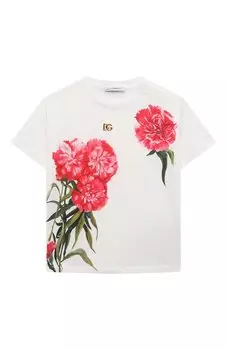 Хлопковая футболка Dolce & Gabbana