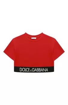 Хлопковая футболка Dolce & Gabbana