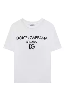 Хлопковая футболка Dolce & Gabbana