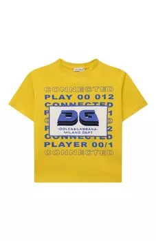 Хлопковая футболка Dolce & Gabbana