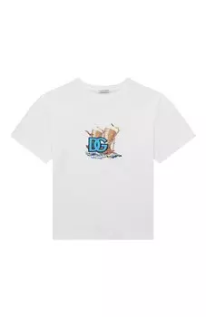 Хлопковая футболка Dolce & Gabbana