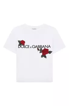 Хлопковая футболка Dolce & Gabbana
