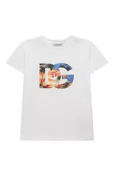 Хлопковая футболка Dolce & Gabbana