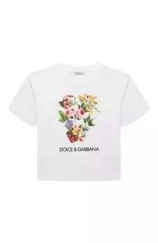 Хлопковая футболка Dolce & Gabbana