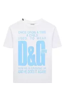 Хлопковая футболка Dolce & Gabbana