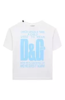 Хлопковая футболка Dolce & Gabbana