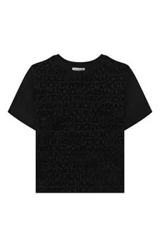 Хлопковая футболка Dolce & Gabbana