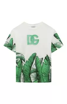 Хлопковая футболка Dolce & Gabbana