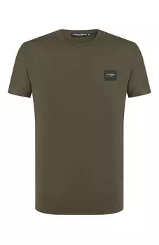 Хлопковая футболка Dolce & Gabbana