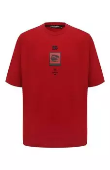 Хлопковая футболка Dolce & Gabbana