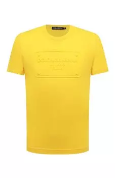 Хлопковая футболка Dolce & Gabbana