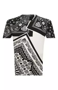 Хлопковая футболка Dolce & Gabbana