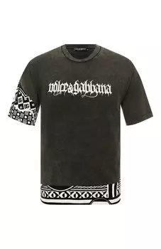 Хлопковая футболка Dolce & Gabbana