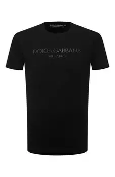 Хлопковая футболка Dolce & Gabbana