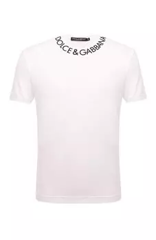Хлопковая футболка Dolce & Gabbana