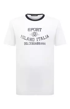 Хлопковая футболка Dolce & Gabbana