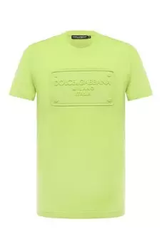 Хлопковая футболка Dolce & Gabbana