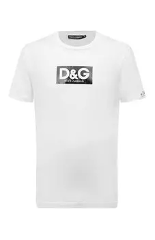 Хлопковая футболка Dolce & Gabbana